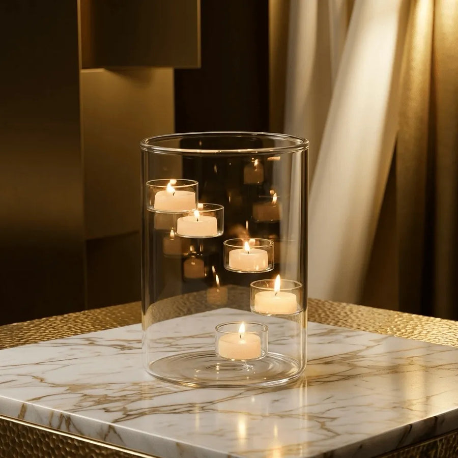 Glow globe 5 Candle holders